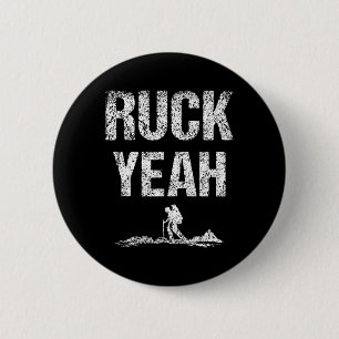 Chapa Redonda De 5 Cm Mochila de entrenamiento Ruck Yeah Mochila de send