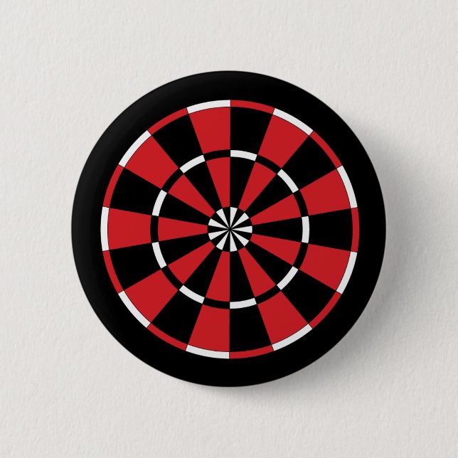 Chapa Redonda De 5 Cm Mod Dartboard (Anverso)