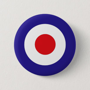 Chapa Redonda De 5 Cm Mod Target