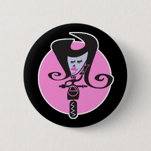 Chapa Redonda De 5 Cm moda de ciclismo de moto retro