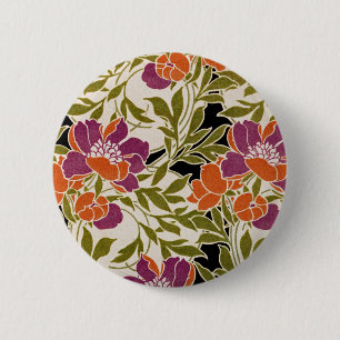 Chapa Redonda De 5 Cm Modelo #3 de Nouveau del arte