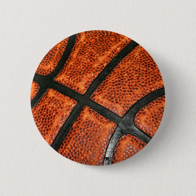 Chapa Redonda De 5 Cm Modelo del baloncesto (Anverso)