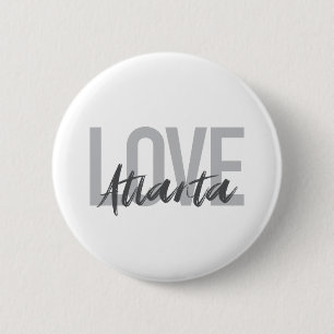 Chapa Redonda De 5 Cm Modern, simple, cool, urban design Love Atlanta