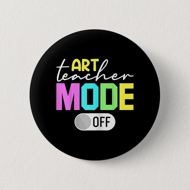 Chapa Redonda De 5 Cm Modo docente desactivado (Anverso)