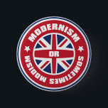 Chapa Redonda De 5 Cm Mods<br><div class="desc">El diseño que hizo los mods un adorno</div>