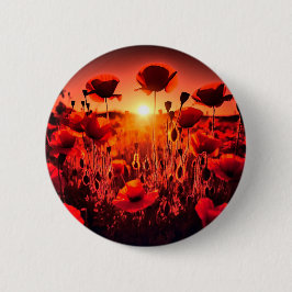 Chapa Redonda De 5 Cm Mohn im Gegenlicht