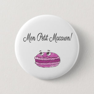 Chapa Redonda De 5 Cm Mon Petit Macaron