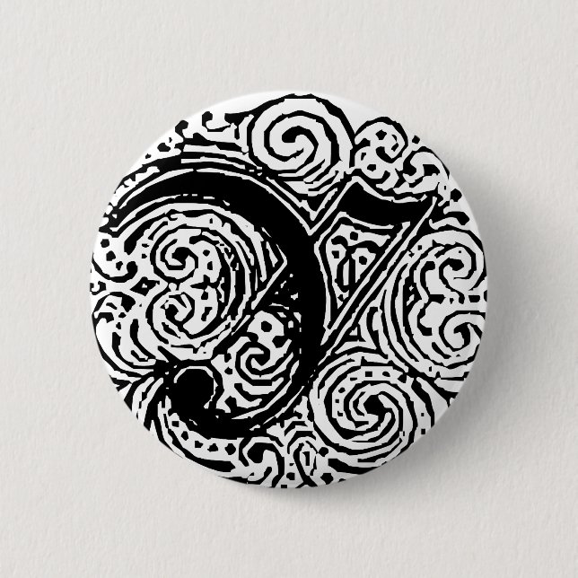 Chapa Redonda De 5 Cm Monarchia "Y" (Anverso)