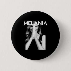 Chapa Redonda De 5 Cm Moneda Meme de Cripto de Melania