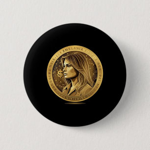Chapa Redonda De 5 Cm Moneda Meme De Trump Y Melania Lanza Trum