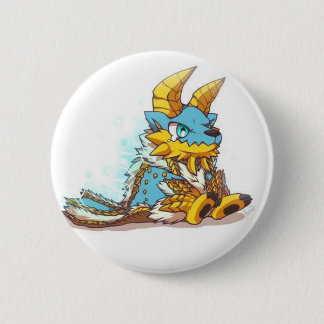 Chapa Redonda De 5 Cm Monster Hunter Chibi zinogre