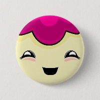 Monstruo de las puntas rosadas de Kawaii