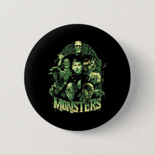 Chapa Redonda De 5 Cm Monstruo divertidísimo Mash Frankenstein Horror Mo