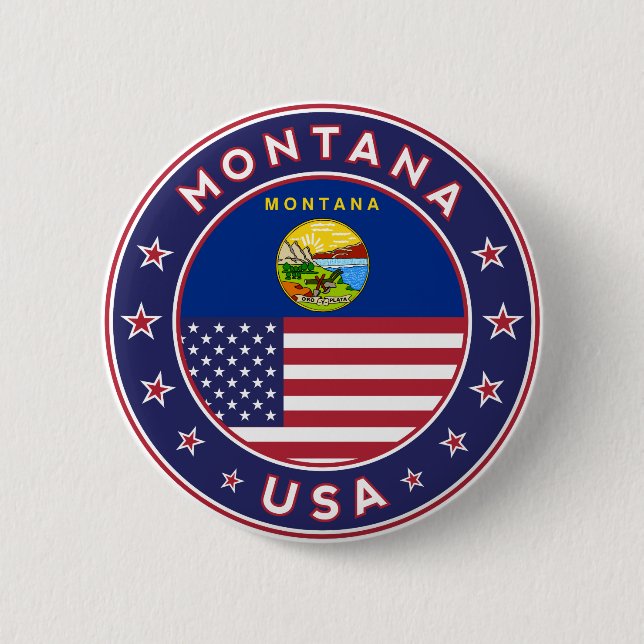 Chapa Redonda De 5 Cm Montana (Anverso)