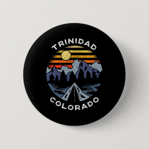 Chapa Redonda De 5 Cm Montañas de Trinidad Colorado Vacaciones en la sop