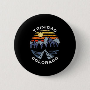Chapa Redonda De 5 Cm Montañas de Trinidad Colorado Vacaciones en la sop