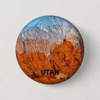 Chapa Redonda De 5 Cm Montañas de Utah