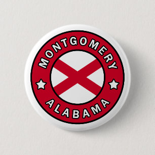 Chapa Redonda De 5 Cm Montgomery Alabama