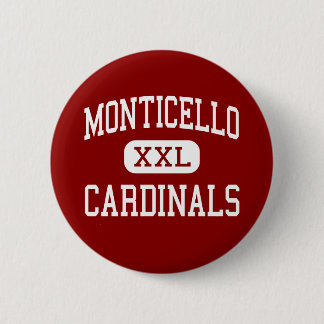 Chapa Redonda De 5 Cm Monticello - cardenales - Cleveland Heights