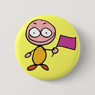 Chapa Redonda De 5 Cm Moodbutton "feliz" - modificado para requisitos