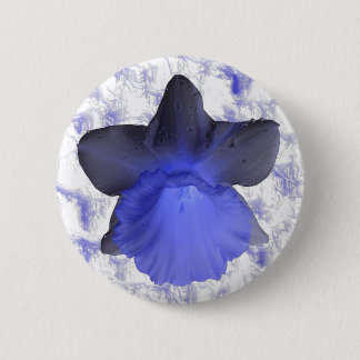 Chapa Redonda De 5 Cm Moody Blue Drin Daffodil Button