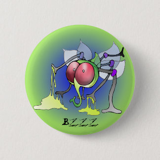 Chapa Redonda De 5 Cm Moscardón, moscardón, fly, flies, button
