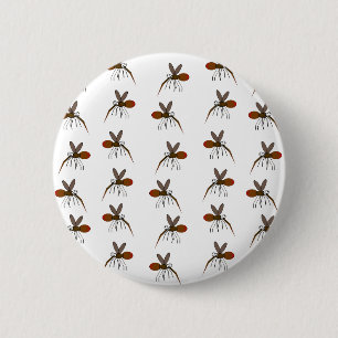 Chapa Redonda De 5 Cm Mosquito
