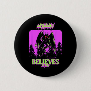 Chapa Redonda De 5 Cm Mothman - Mothman Cree En Ti