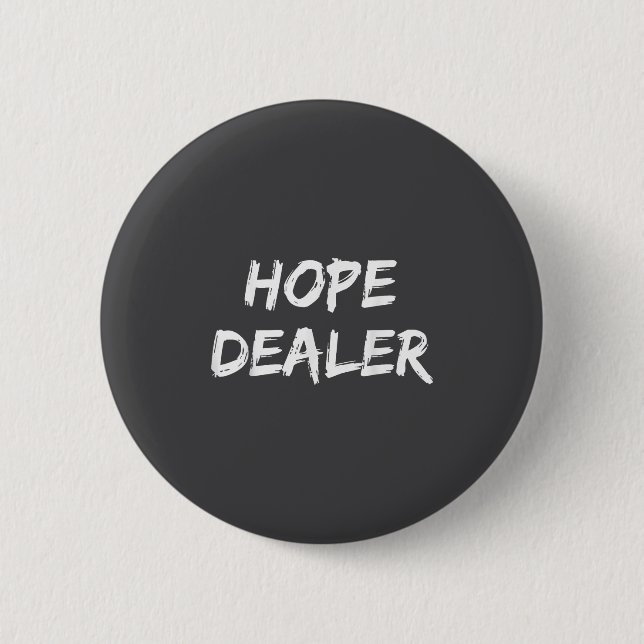 Chapa Redonda De 5 Cm Motivational Hope Er  (Anverso)
