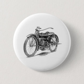 Chapa Redonda De 5 Cm Motocicleta 1918 del vintage