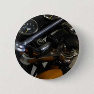 Chapa Redonda De 5 Cm Motocicleta Moto Motero Piloto