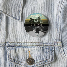 Chapa Redonda De 5 Cm motocicleta motociclista accesorio