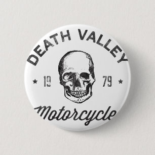 Chapa Redonda De 5 Cm Motocicletas de Death Valley
