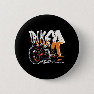 Chapa Redonda De 5 Cm Motociclismo de motocicleta de tres ruedas
