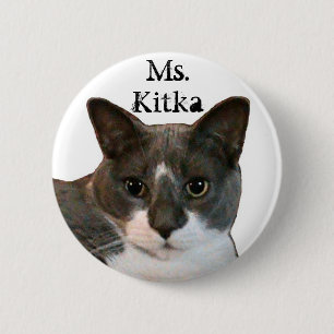 Chapa Redonda De 5 Cm Ms Kitka Pin