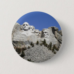Chapa Redonda De 5 Cm Mt Rushmore