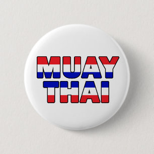 Chapa Redonda De 5 Cm Muay Thai
