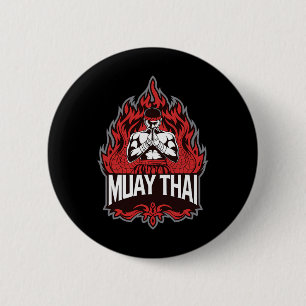 Chapa Redonda De 5 Cm Muay Thai - Boxeo tradicional tailandés