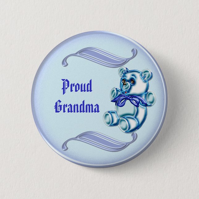 Chapa Redonda De 5 Cm Muchacho #1 (Anverso)