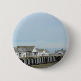 Chapa Redonda De 5 Cm Muelle de Southwold Suffolk