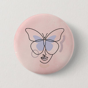 Chapa Redonda De 5 Cm Mujer