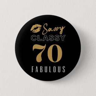 Chapa Redonda De 5 Cm Mujeres 70 - Sy Cly Fabuloso _ Mujer de 70 años