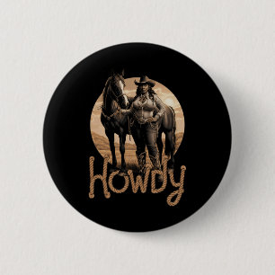 Chapa Redonda De 5 Cm Mujeres afroamericanas cobardes negras occidentale