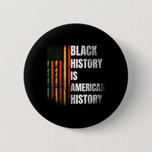 Chapa Redonda De 5 Cm Mujeres del Mes de la Historia Negra Bandera Afroa