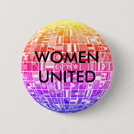 Chapa Redonda De 5 Cm MUJERES Diseño UNIDO 5