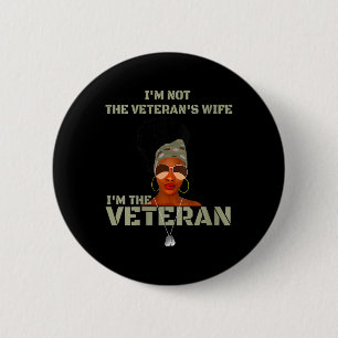 Chapa Redonda De 5 Cm Mujeres No Soy La Mujer Veterana Soy La Veterana V