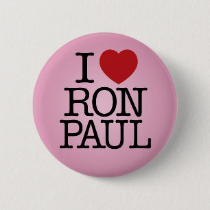 Chapa Redonda De 5 Cm Mujeres para Ron Paul 2012