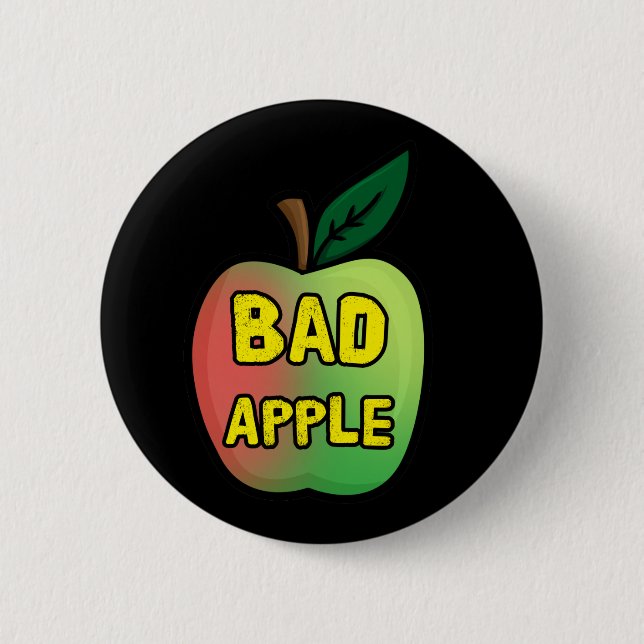 Chapa Redonda De 5 Cm Mún Apple (Anverso)