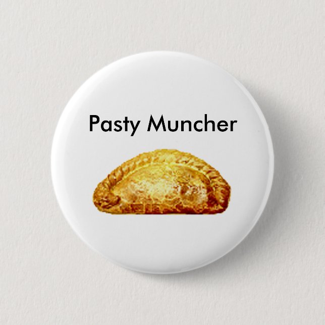 Chapa Redonda De 5 Cm Muncher pastoso (Anverso)