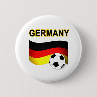 Chapa Redonda De 5 Cm mundial 2010 del fútbol del fútbol de Alemania
